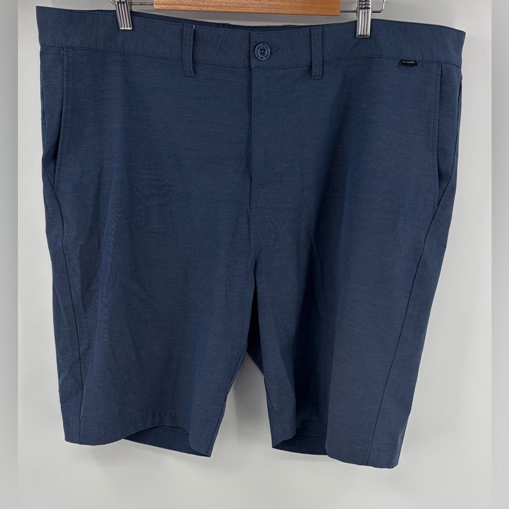 Travis Mathew tech chino pocket short heather total eclipse men’s size 42 golf